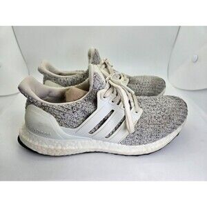 Adidas Ultraboost 4.0 DNA Shoes Womens 6 Grey Running Athletic Workout Sneakers